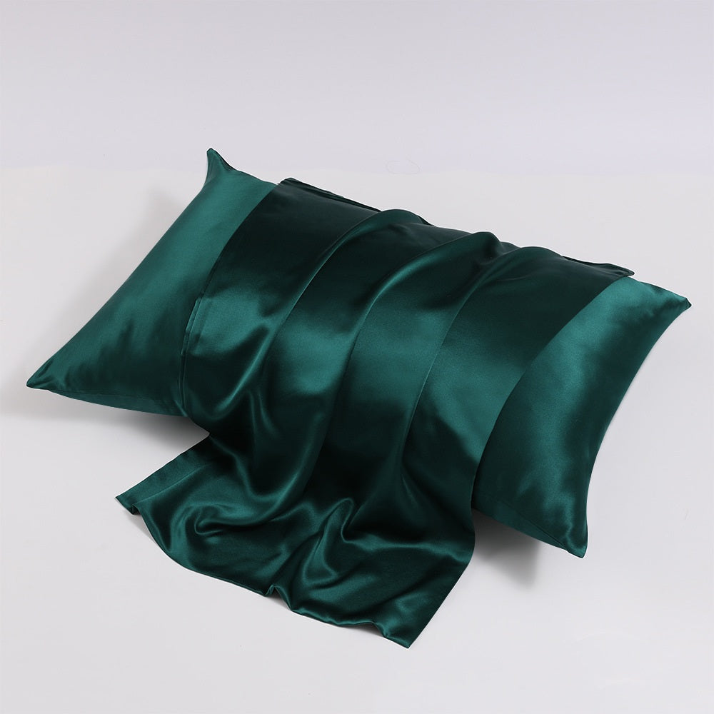 Emerald Green 22 Momme Mulberry Silk Pillowcase
