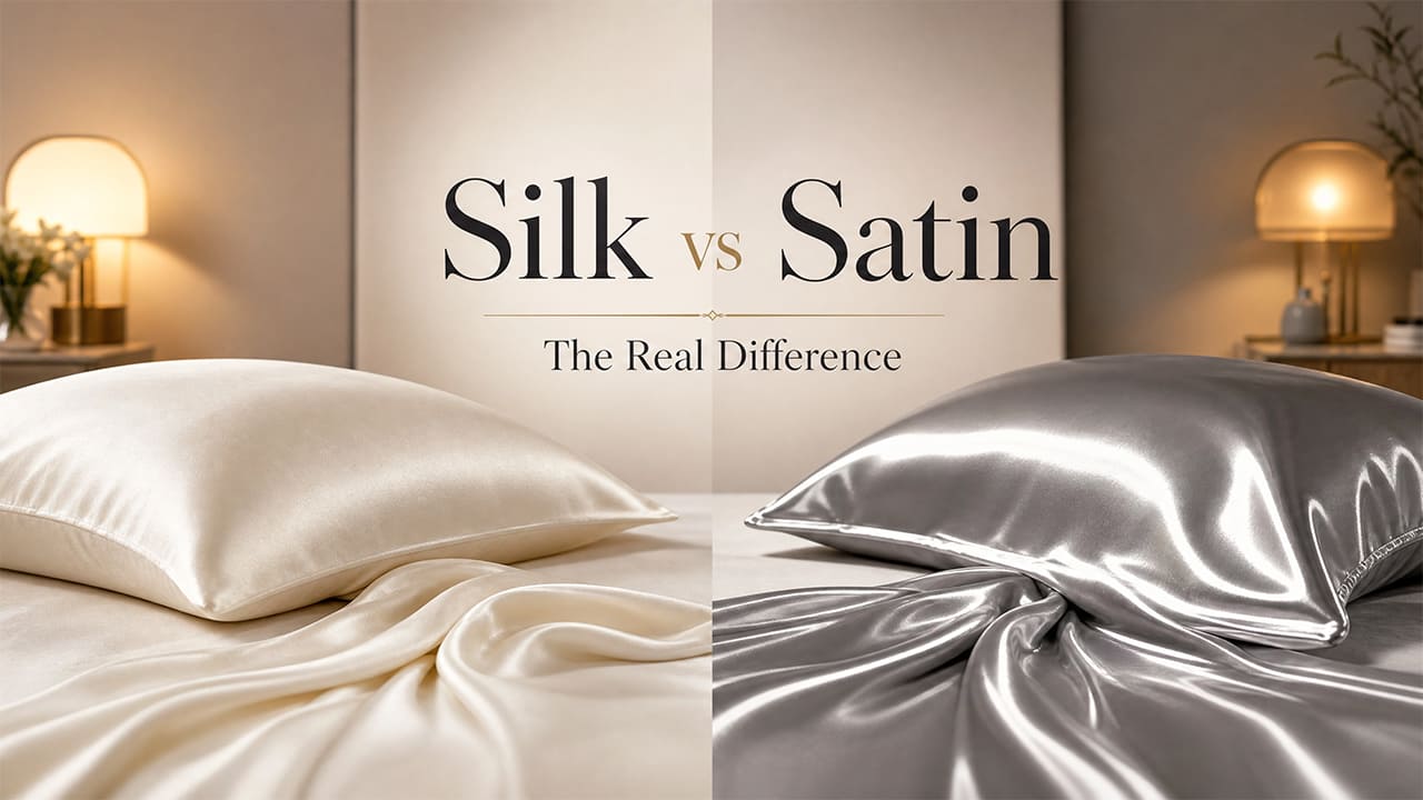 Real Silk vs Satin: The Difference You Need to Know Before Buying