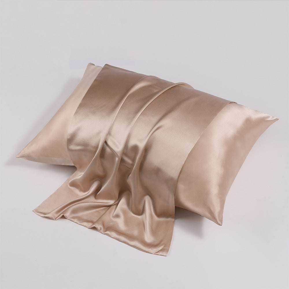 Champagne Beige 22 Momme Mulberry Silk Pillowcase