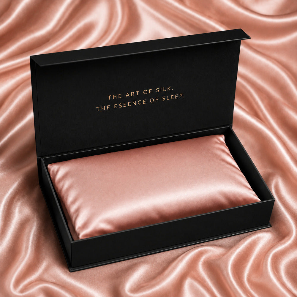 Rose Champagne 22 Momme Mulberry Silk Pillowcase